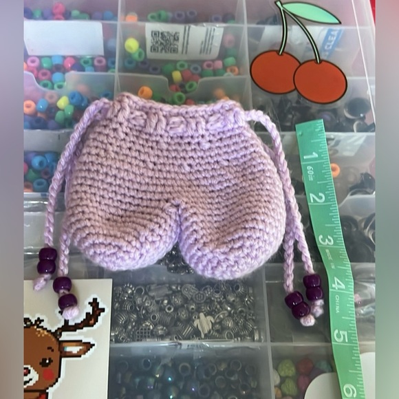Crocheted Ball Sack 🏀⚽️ - Picture 3 of 4
